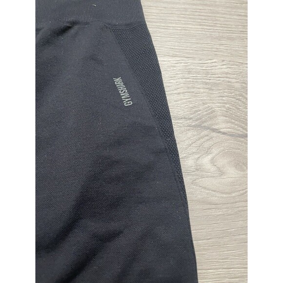 GYMSHARK WOMENS CYCLING HIGH WAIST SHORTS tight fitted workout exercise small - Picture 2 of 6